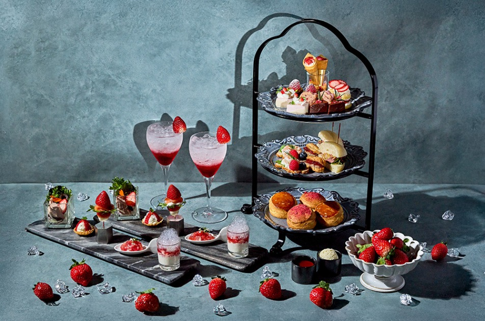 苺の食べ比べも！真っ赤な苺でおしゃれにアフタヌーンティー！STREAM Afternoon Tea～Sweet Strawberry～